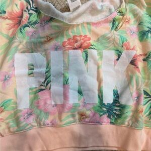 Victoria's Secret Pink Floral Crop Top